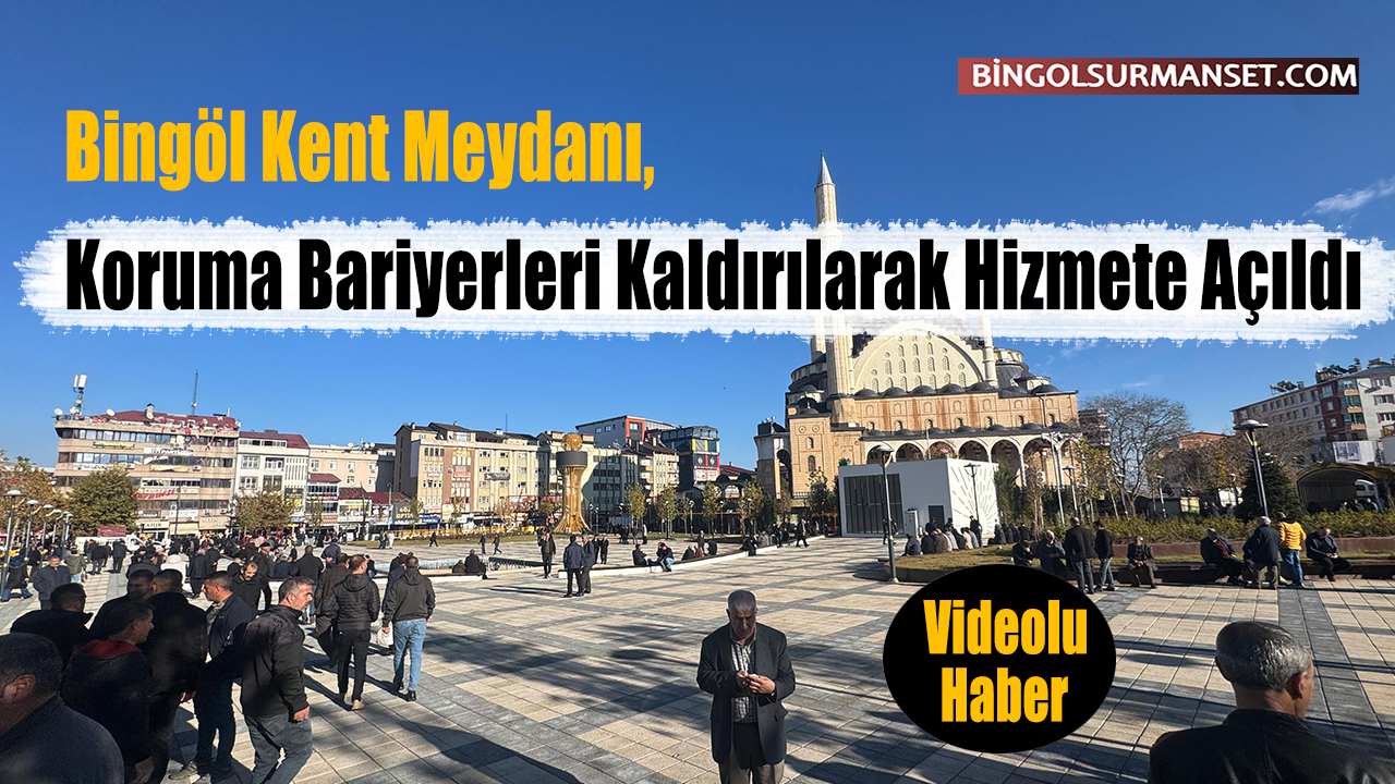 Koruma Bariyerleri Kaldırılarak Hizmete Açıldı