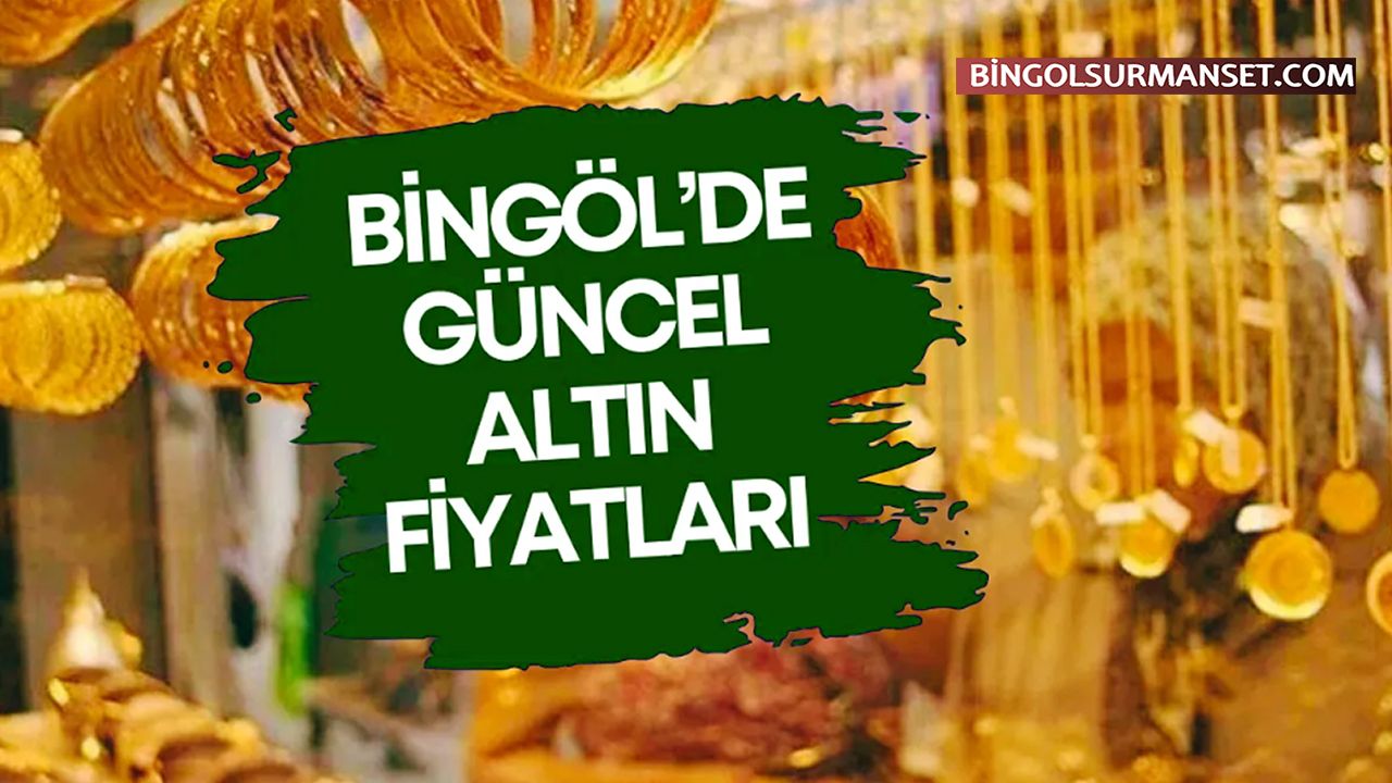 Bingöl'de Güncel Altın Fiyatları (23 Ekim 2026)