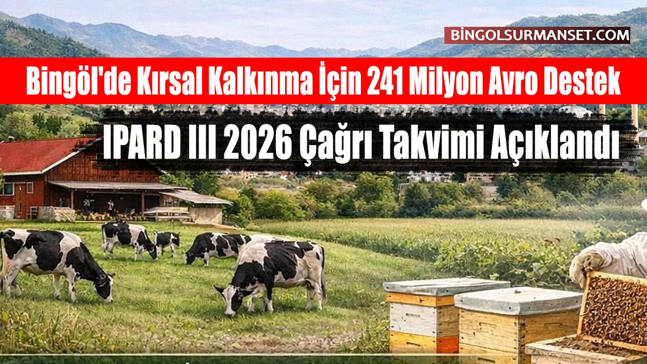 IPARD III 2026 Çağrı Takvimi Açıklandı