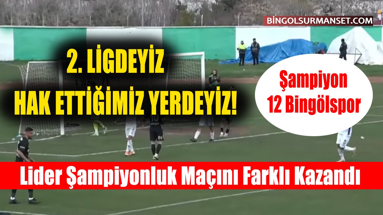 Lider Şampiyonluk Maçını Farklı Kazandı
