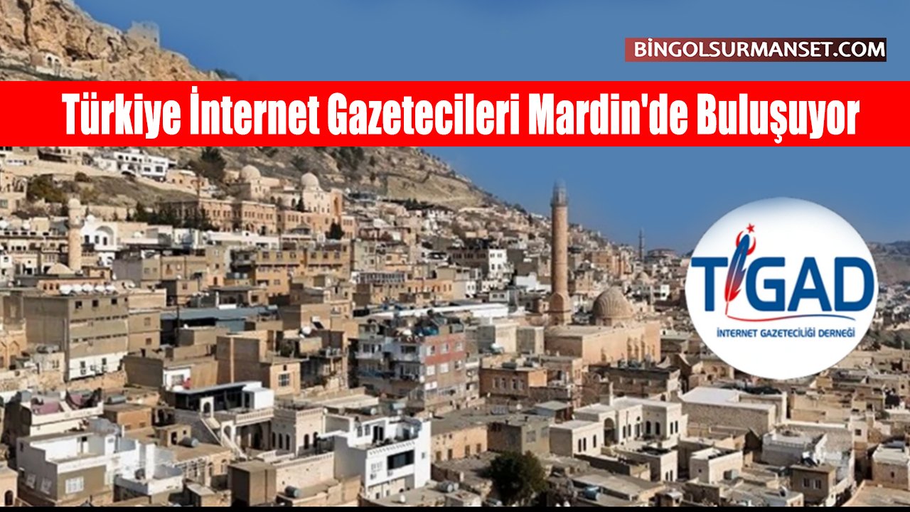 Türkiye İnternet Gazetecileri Mardin'de Buluşuyor