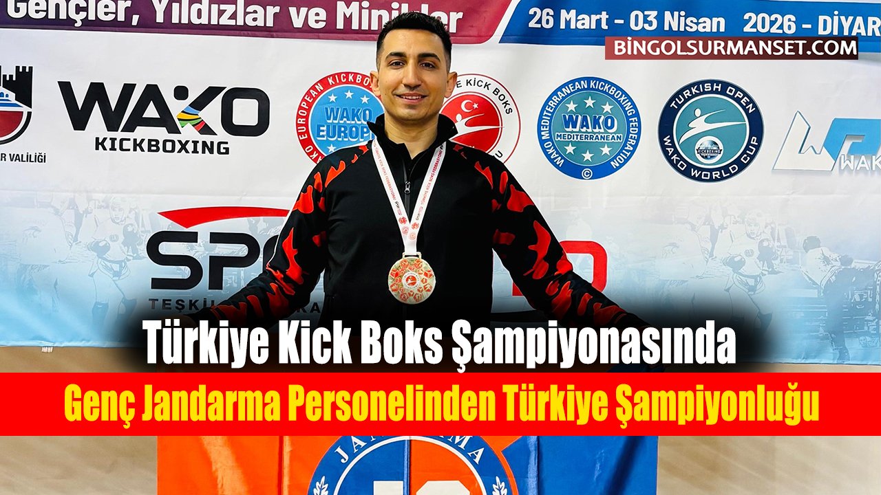 Genç Jandarma Personelinden Türkiye Şampiyonluğu