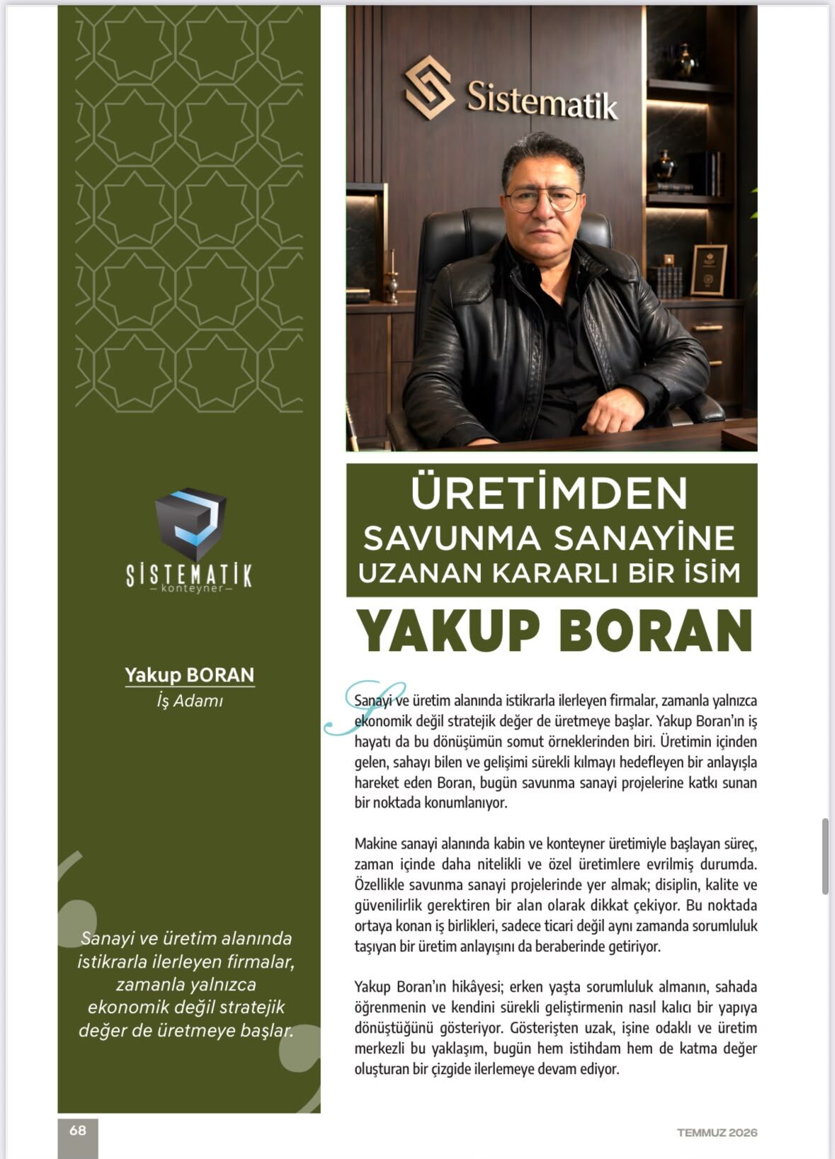 Yakup Boran1