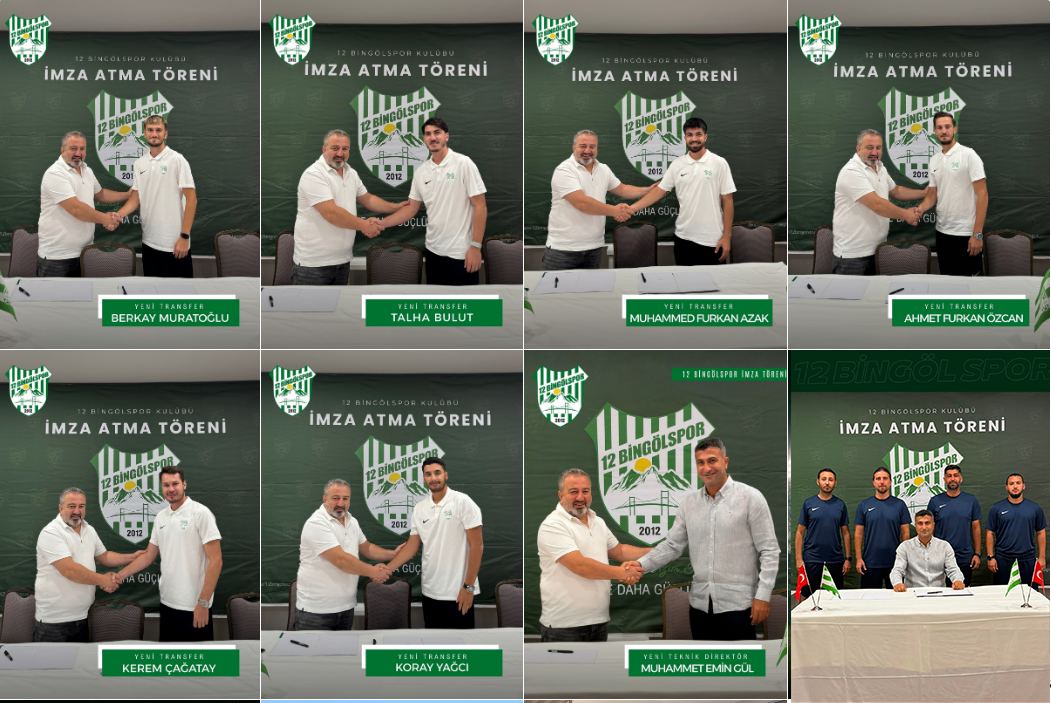 12 Bingölspor Transferleri