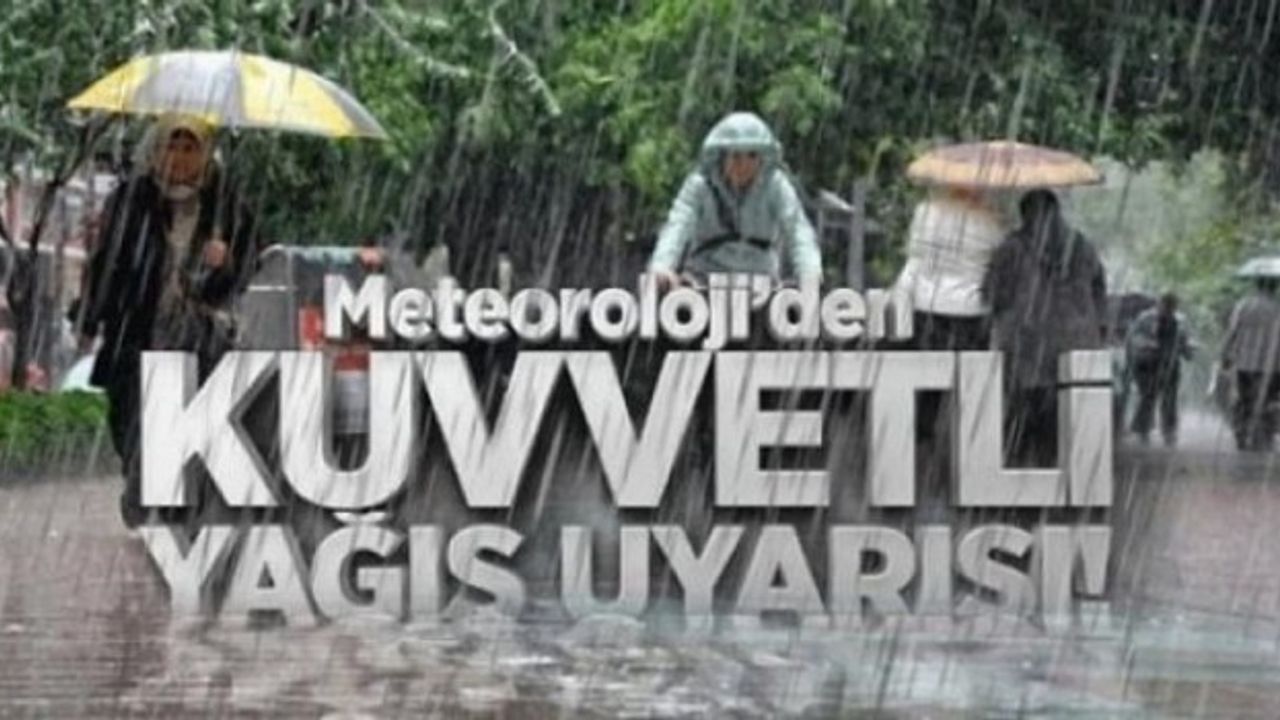 Bingöl’de Kuvvetli Yağış Uyarısı
