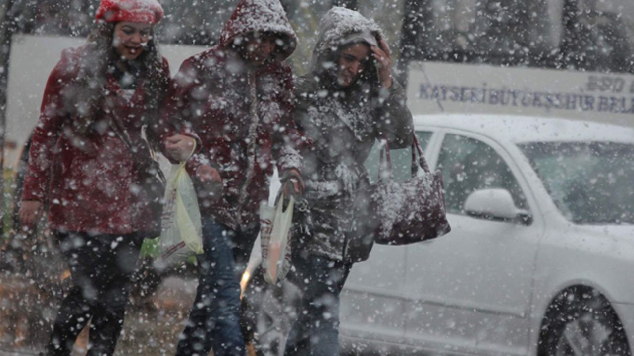 Doğu Anadolu’da Kuvvetli Kar Yağışı Uyarısı