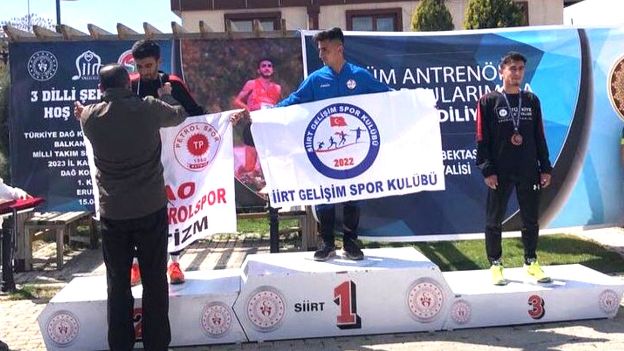 Bingöllü Atlet, Balkan Dağ Koşusunda 3’üncü oldu
