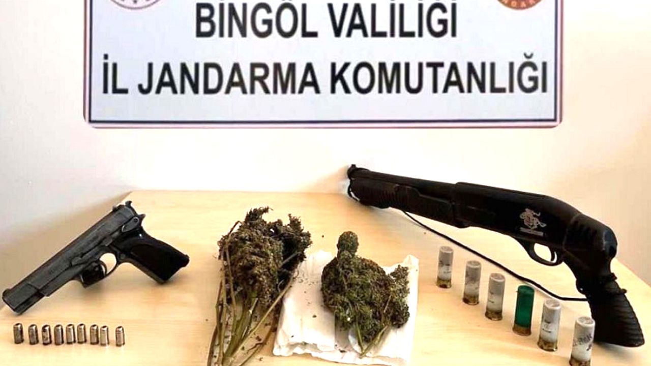 Narkoterör Operasyonlarında Uyuşturucu ve Silahlar Ele Geçirildi