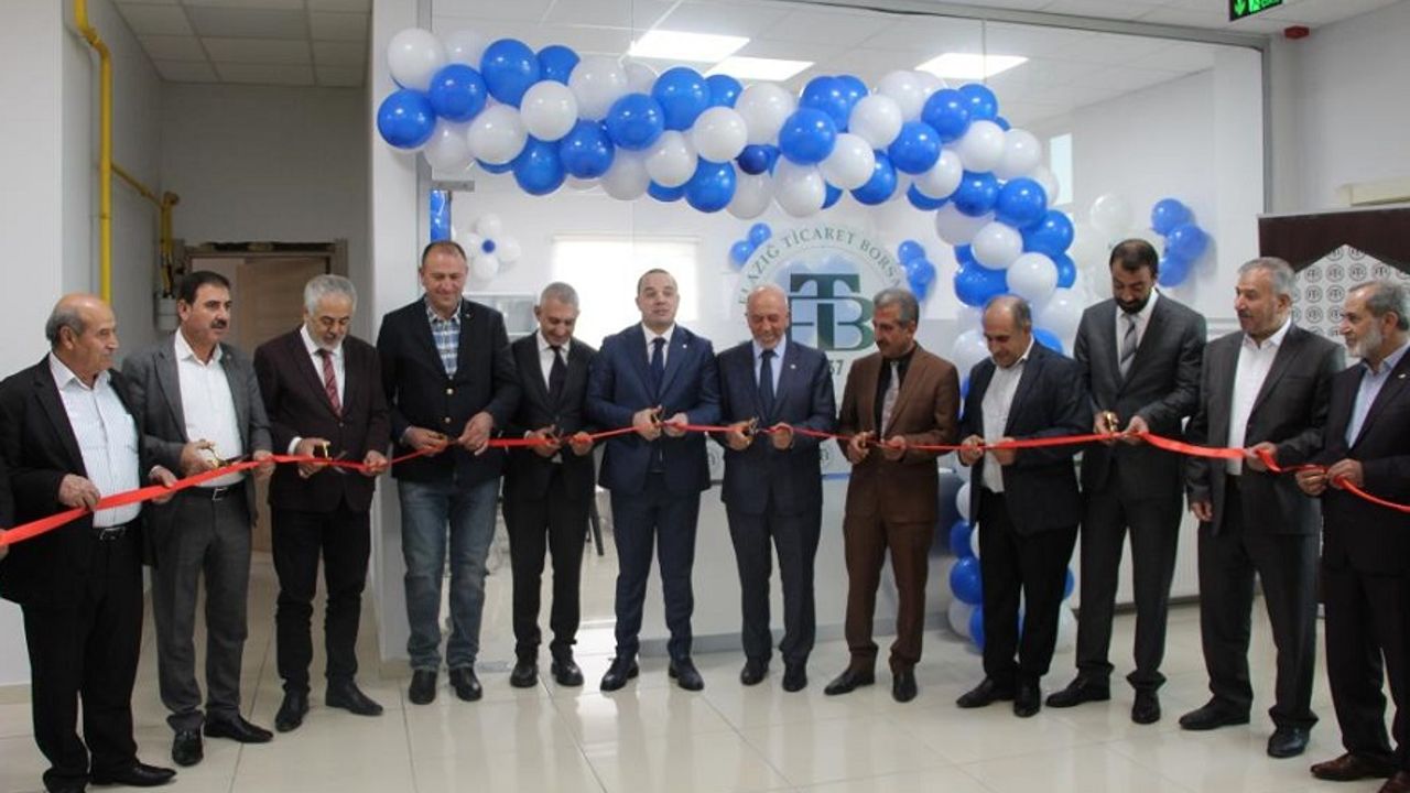 Bingöl’de Elazığ Ticaret Borsası Temsilciliği Açıldı