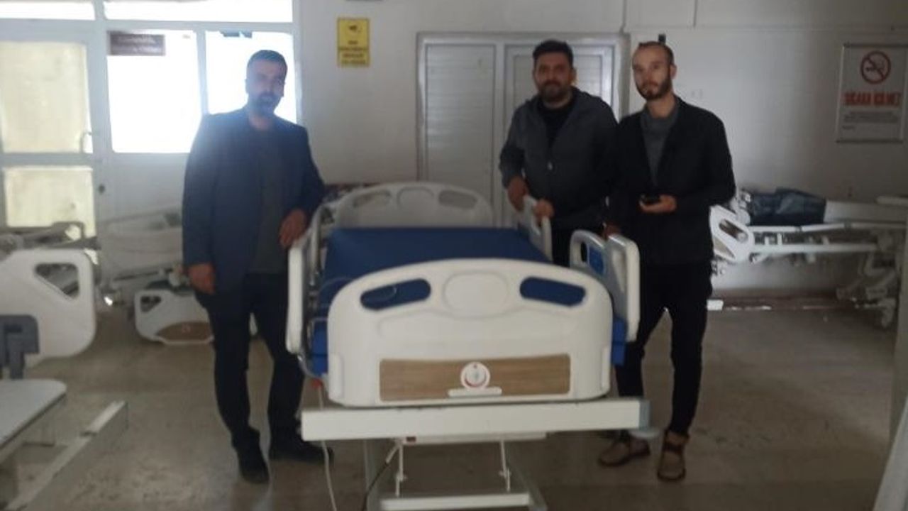 Bingöl'de Yatalak Hastalara Ücretsiz Hasta Yatağı Dağıtıldı