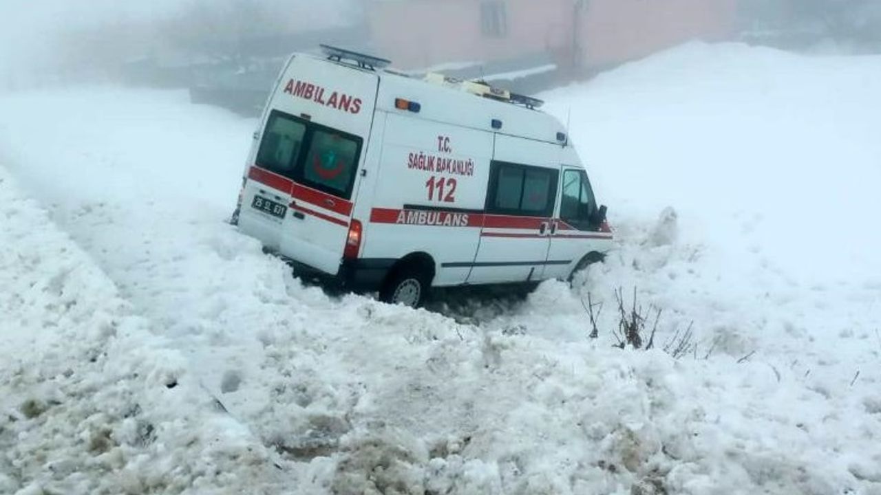Bingöl’de 2 Ambulans Kaza Yaptı 6 Yaralı