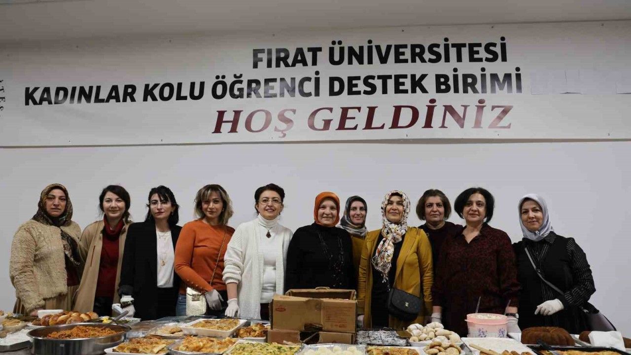 Fırat Üniversitesinden sınav heyecanına ’lezzetli’ destek