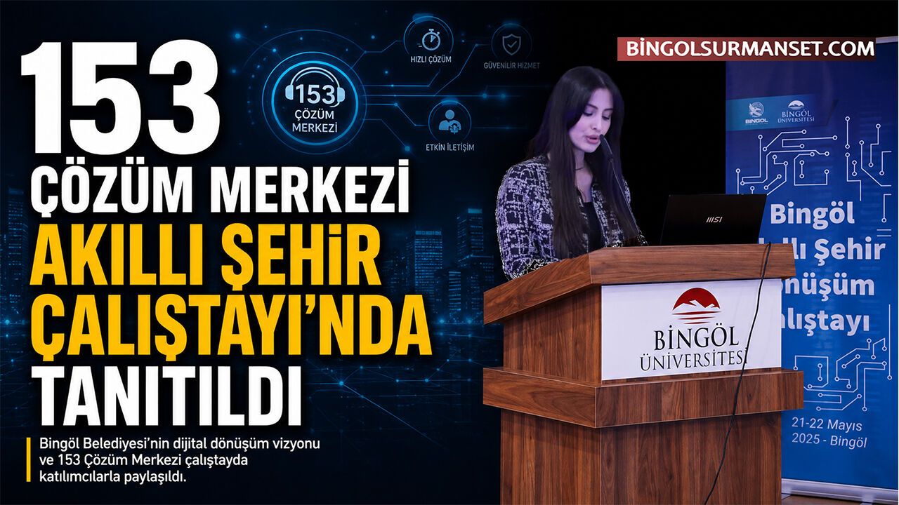 153 Çözüm Merkezi Akıllı Şehir Çalıştayı’nda Tanıtıldı