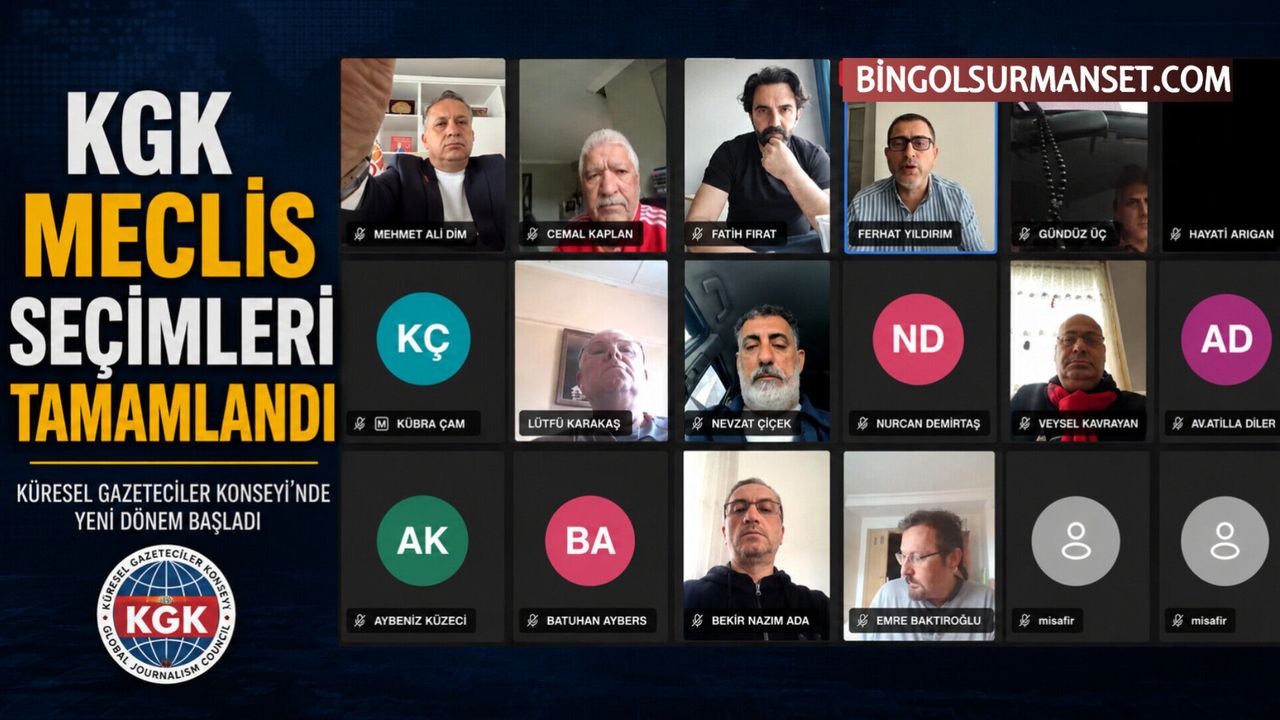 KGK Meclis Seçimleri Tamamlandı