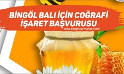 Bingöl Balı İçin Coğrafi İşaret Başvurusu