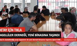 ENGELLİLER DERNEĞİ, YENİ BİNASINA TAŞINDI