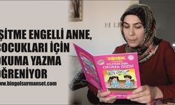 İşitme Engelli Anne, Çocukları İçin Okuma Yazma Öğreniyor