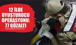 12 İlde Uyuşturucu Operasyonu: 77 Gözaltı