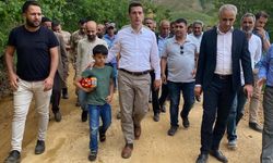 Genç Kaymakamı Kaptanoğlu Köydeki Çalışmaları İnceledi