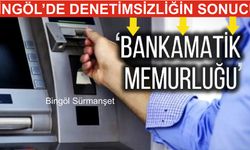 BİNGÖL'DE DENETİMSİZLİĞİN SONUCU: 'BANKAMATİK MEMURLUĞU'