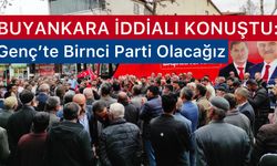 Buyankara İddialı Konuştu: Genç’te Birinci Parti Olacağız 