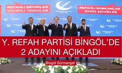 Yeniden Refah Partisi Bingöl’de İki Adayını Açıkladı