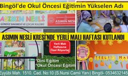 Bingöl'de Okul Öncesi Eğitimin Yükselen Markası: Asımın Nesli Kreşi