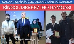 Bingöl Merkez İHO İlimizi Temsil Edecek