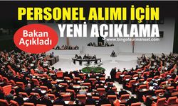 Personel Alımı İçin Yeni Açıklama