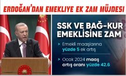 Erdoğan'dan Son Dakika Emekliye Yeni Zam Müjdesi