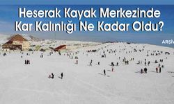 Hesarek Kayak Merkezinde Kar Kalınlığı Ne kadar Oldu?