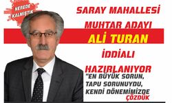 Muhtar Adayı Ali Turan İddialı Hazırlanıyor