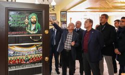 Vali Usta, 'Baba Mansur Kur Hüseyin Dergahı'nı Ziyaret Etti