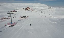Bingöl’deki Hesarek Kayak Merkezinde sezon kapanıyor