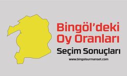 Bingöl’deki Oy Oranları