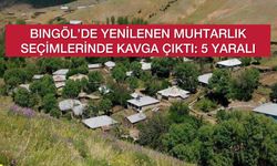 Bingöl’de Yenilenen Muhtarlık Seçiminde Kavga: 5 Yaralı