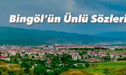 Bingöl’ün Ünlü Özlü Sözleri (Bingölce)