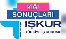 Kiğı İçin İşgücü Uyum Programı İşkur Kura Sonuçları Açıklandı