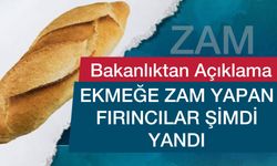 Bakanlıktan Uyarı: Ekmeğe Zam Yapan Fırınlar Şimdi Yandı