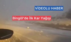 Bingöl’de Yılın İlk Kar Yağışı