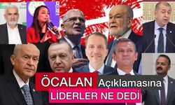 Bahçeli’nin Öcalan Açıklamasına Liderler Ne Dedi