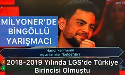 Bingöllü Yarışmacı Kim Milyoner Olmak İster Yarışmasında