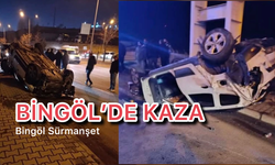 Bingöl’de Kaza: Otomobil Takla Attı