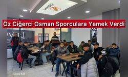 Öz Ciğerci Osman Sporculara Yemek Verdi