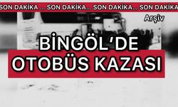 Otobüs Kazası: Bingöl’de Şehirler Arası Otobüs Devrildi