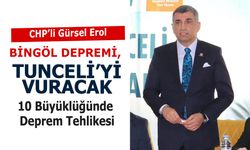 Bingöl Depremi, Tunceli'yi Vuracak