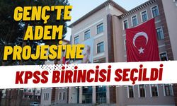 Genç'te ADEM Projesi'ne KPSS Birincisi Seçildi