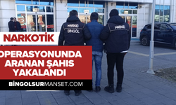 Narkotik Operasyonunda Aranan Şahıs Yakalandı