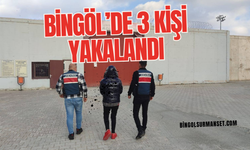 Bingöl’de 3 Kişi Yakalandı