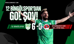 12 Bingölspor'dan Gol Şov! 6-0